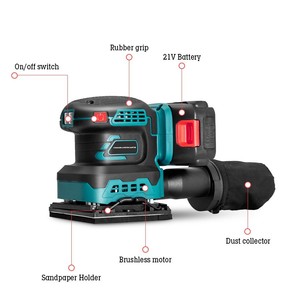 Lixadeira Power <strong>Sander</strong> Tools Electric and Battery-Powered for DIY Industrial &amp; Car Woodwork Orbital <strong>Sander</strong> - Product Image 2