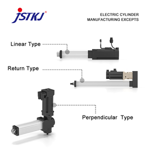 Hassas elektrikli lineer aktüatör Servo silindir aktüatörler paralel itme çubuğu yük 5KN alüminyum gövde 200W Motor rulman - Product Image 2