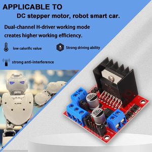 Componenti elettronici L298N motore DC Dual H-Bridge motore Driver Controller modulo Stepper per Arduino intelligente