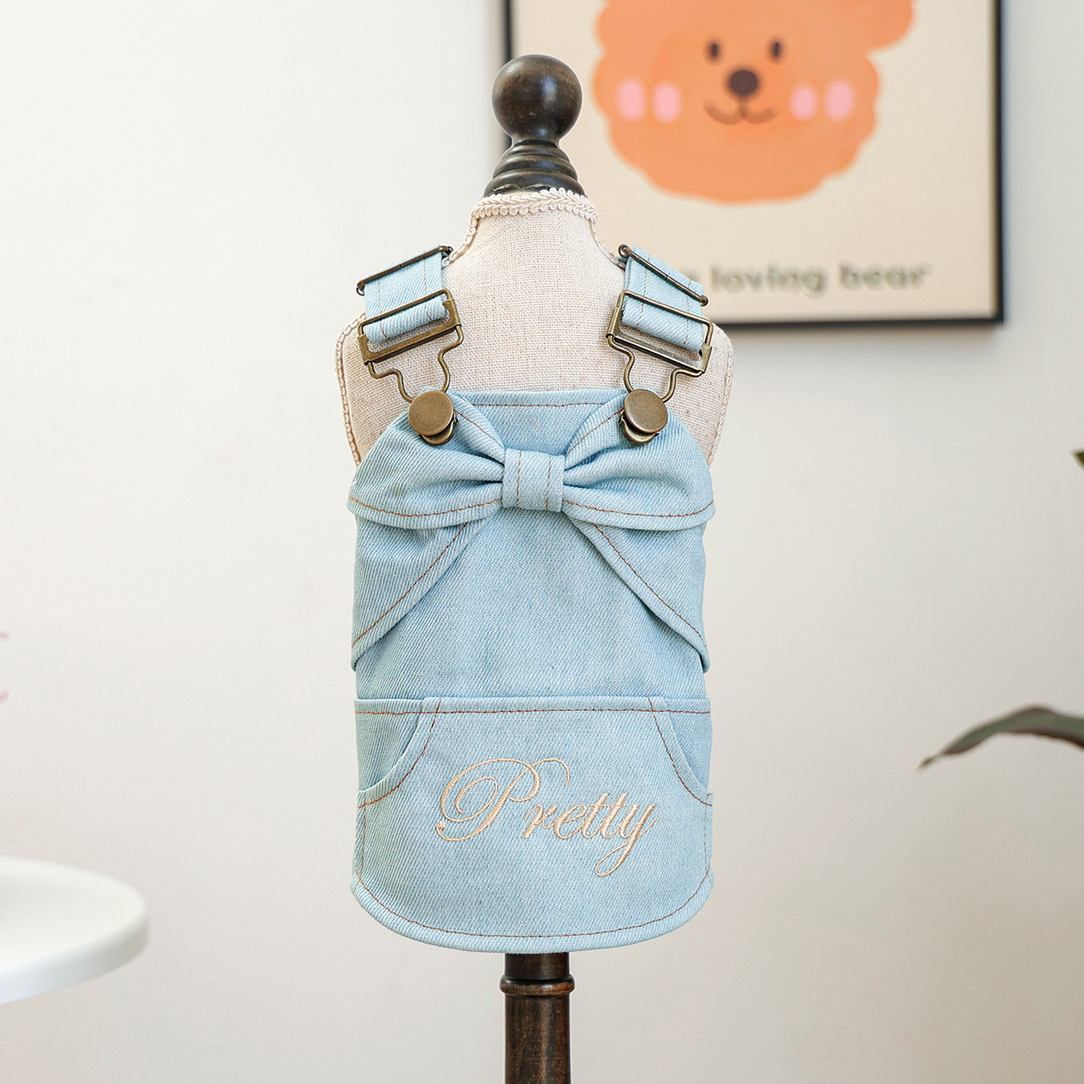 Gonna in denim con fiocco super bella