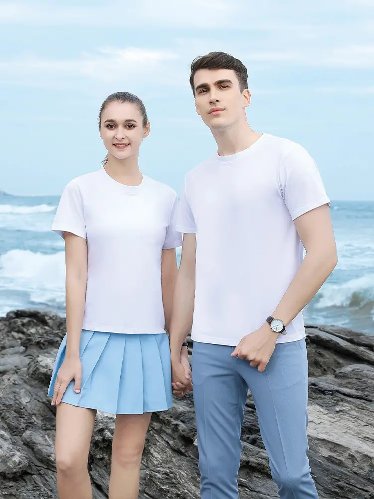 Tùy Chỉnh Phụ Nữ T-Shirt 2023 Cotton T-Shirts Cho Phụ Nữ Tay Mềm Mại Cảm Thấy Trống T-Shirt Phụ Nữ Đồng Bằng Cotton T Áo Sơ Mi Cbe