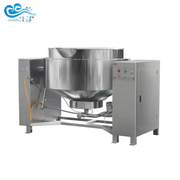 Автоматическое китайское оборудование для приготовления пищи большой емкости для супа, промышленная машина для приготовления ВОК из нержавеющей стали