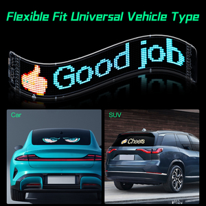 Bluetooth Programmable Mini RGB Flexible <strong>LED</strong> <strong>Module</strong> Pixel <strong>Display</strong> Matrix Logo Android IOS Application <strong>Control</strong> Backpack Car - Product Image 5
