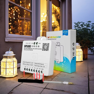 5CH PWM LED Strip Controller SPI CCT APP Dimmer con controllo Wireless 6A fino a 5-24V DC - Product Image 3