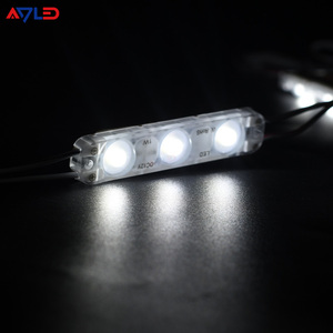 3 modül Led ışık 1Watt Slim 7014 Ip65 3Led açık modülleri Dc12V diffüz Lens arka aydınlatma Modulos De ledler için ince işareti - Product Image 2