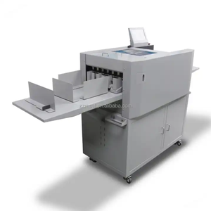 A3自動名刺カッター、カードスリッター、ネームカードカッターIDカード折り目切断機 - Product Image 2