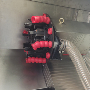 Das Fanuc-Programms teuerung system für die Verarbeitung von Gummi dichtung ringen auf der CNC-Drehmaschine YT400-Schrägbett verkauft sich gut