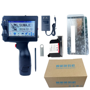 Mini stampante portatile a getto d'inchiostro macchina per pistola portatile per 600dpi manuale per stampa flessibile-date di scadenza codifica Batch QR Coder Bar Tin