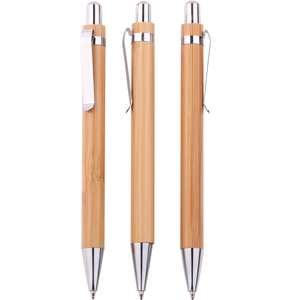 Cheap Eco Friendly <strong>Pen</strong> 1.0mm <strong>Customized</strong> Metal <strong>Clip</strong> Bamboo Promotional Ballpoint Personalised Bamboo <strong>Pen</strong>