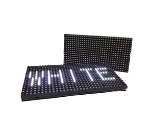 Modulo LED a colori Bule capacitivo per esterni P10 modulo monocolore Dip P10 1 r1g1b 1y 1w modulo Led Display di benvenuto - Product Image 4