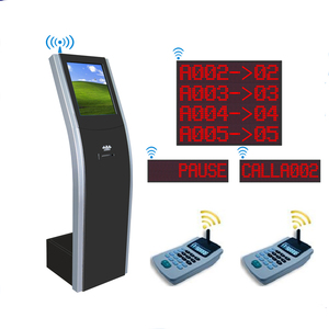 KINGONEデジタルスマートタッチスクリーン管理LED番号コールバンク病院キューワイヤレス通話システム - Product Image 1