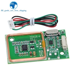 RFID UART Reader modulo Wireless 7491E 3Pin 125KHz lettura della scheda EM4100 8CM DC 5V per IC Card PCB AntennaSensor kit per Arduino