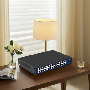 24 cổng PoE chuyển đổi mạng chuyển đổi với sức mạnh qua Ethernet (PoE) và 2 Gigabit Uplink ckd skd chấp nhận - Product Image 4