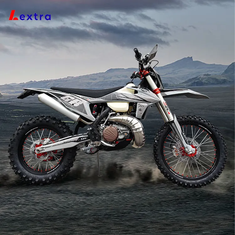 Lextra LXK300M con attacco Motocross 2 tempi 300cc Racing Enduro moto 2T 300cc Dirt Bike moto fuoristrada