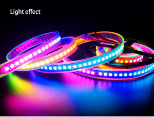 RGB Pixel <strong>LED</strong> Strip Programmable Magic Addressable <strong>LED</strong> Light Strip RGBW 5V 12V 24V WS2811 WS2812B UCS1903 SK6812 DMX512 - Product Image 2