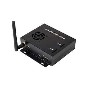 Mini-ordenador Waveshare Dual Gigabit Ethernet basado en Raspberry Pi Compute Module 4 (NO incluido), carcasa metálica, con ventilador de refrigeración - Product Image 4