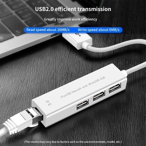 4 in 1 USB 2.0 Hub for Laptop <strong>Adapter</strong> PC <strong>Computer</strong> PD Charge 4 Ports Dock Station RJ45 <strong>Notebook</strong> Type C Splitter - Product Image 6