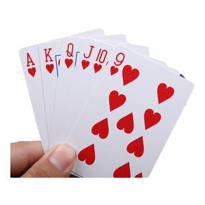 TC dört renk çince iskambil kartları toplu özel Poker kartları geri ve ön - Product Image 3