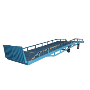 Contenedor móvil Carretilla elevadora Carga Rampa de hierro Plataforma DE TRABAJO hidráulica fija para descargar con buen precio - Product Image 1