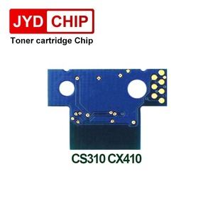CS310 CX410 Toner Lexmark için çip CS310n CS310dn CS410n CS510dte CX410e CX510de CS410 CX510 CS510 kartuş çip sıfırlama 4K 3K - Product Image 1