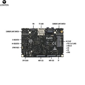 Khadas VIM3 בסיסי/pro Amlogic A311D SBC עם 5.0 חולצות NPU אחת לוח מחשב CN; גואה OEM