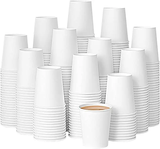 Gran Venta de vasos de papel personalizados desechables reciclables con logotipo vaso de papel personalizado vaso de papel de Navidad