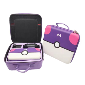 Deluxe EVA du lịch xách tay trường hợp đối với Nintendo chuyển đổi toàn bộ trò chơi phụ kiện có dây New lưới túi dây đeo vai bao gồm - Product Image 1