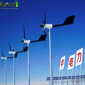 Değişken Pitch kontrolü ile 5kw 10kw küçük rüzgar türbini açma-kapama ızgara bağlantısı lityum iyon batarya - Product Image 6