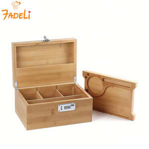 Custom Cigar Box Storage Case Wooden Household Cigarette <strong>Set</strong> Foreign Trade <strong>Humidor</strong> Box Large Capacity - Product Image 1