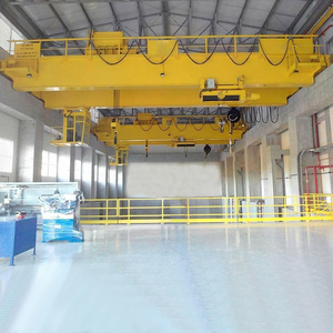 Heavy <strong>loading</strong> box type 100 ton <strong>double</strong> girder bridge crane with trolley - Product Image 3