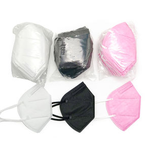 Disesuaikan standar Ce FFP2 KN95 masker wajah tahan debu En 149 bersertifikat Kn95 masker sekali pakai untuk dewasa - Product Image 4