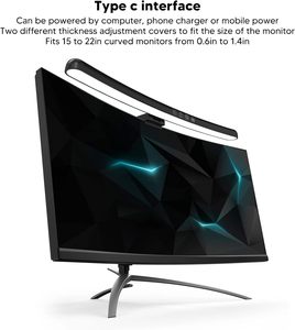 Изогнутая Светодиодная лампа для монитора - Product Image 4