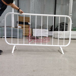 حواجز التحكم في الحشود من الفولاذ اقتصادي | حواجز من الفولاذ المجلفن قبل 8.5 قدم - Product Image 3