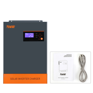 PowMr-inversor Solar híbrido trifásico de onda sinusoidal pura, 5,5 kW, MPPT, 80A, entrada PV, 230VAC, con función paralela múltiple