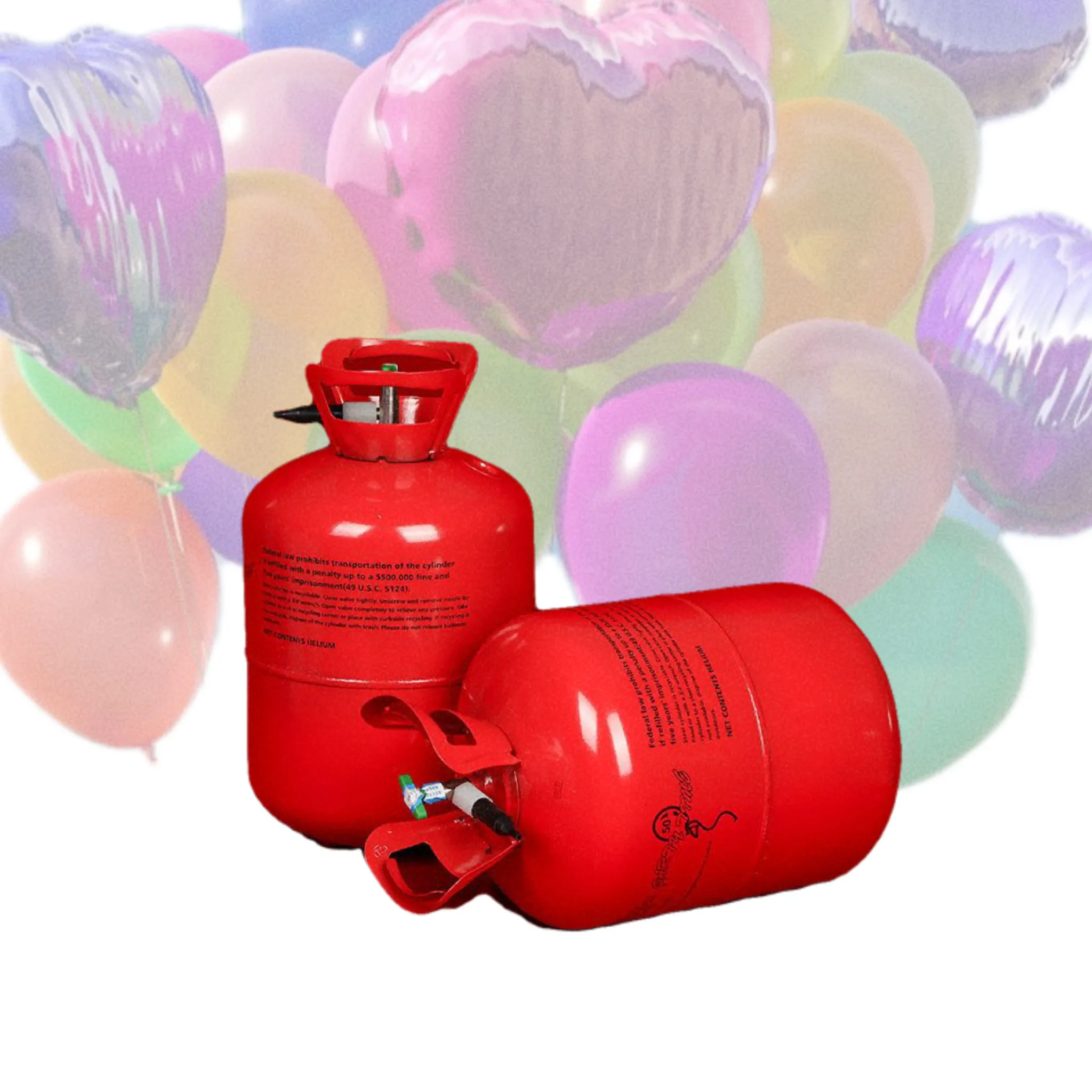 पार्टी समय सुरक्षा हीलियम गुब्बारे हीलियम बैलून हीलियम पंपिंग छोटे सिलेंडर हीलियम गैस की कीमत को संभालने में आसान