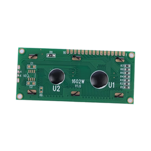 1602 Вт 16x2 символьный ЖК-контроллер модуль Lcd1602 смарт-интерактивные дисплеи с синей светодиодой подсветкой и припой