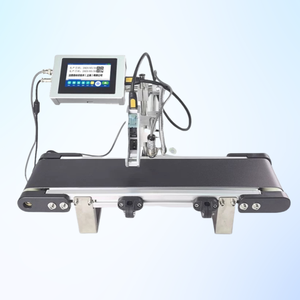 Online-Thermo tinten strahl drucker Industrieller Drucker mit kontinuierlicher Zufuhr Lebensmittel etikett Chargen nummer Datum Montagelinie Codier maschine - Product Image 1