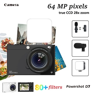 Aile kullanımı için basit kullanım 4K dijital kamera makro modu uzun pil ömrü ile 28X Zoom optik Lens - Product Image 5