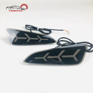 Carmates ไฟท้ายเบรค LED DRL, ไฟท้ายกันชนฟังก์ชั่น2ฟังก์ชั่นสำหรับ Toyota CHR izoa 2017 2018 2019 2020 2021 2022 - Product Image 6