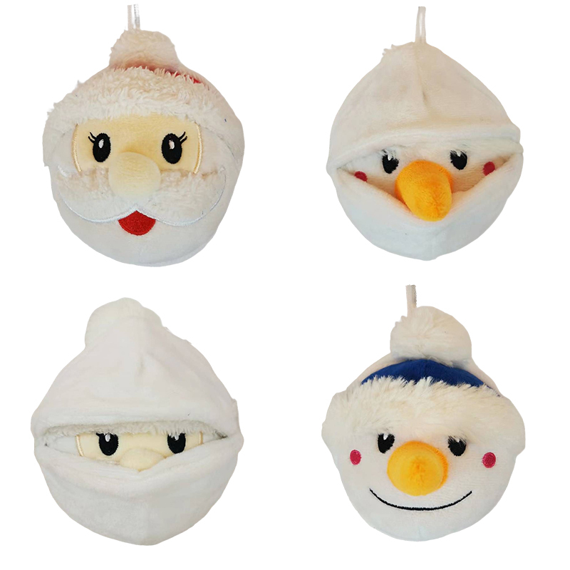Babbo Natale e pupazzo di neve