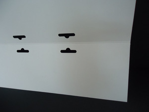 Örnek ekran EURO delik için asmak deliği ile özel kağıt başlık kartları karton kağıt kartları - Product Image 3