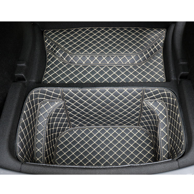 A-tapis de coffre arrière (comme illustré)