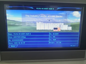 VILVA DC 1000V 30kW banca di carico resistivo programmabile per l'alimentazione di prova/Genset test Made in cina - Product Image 4