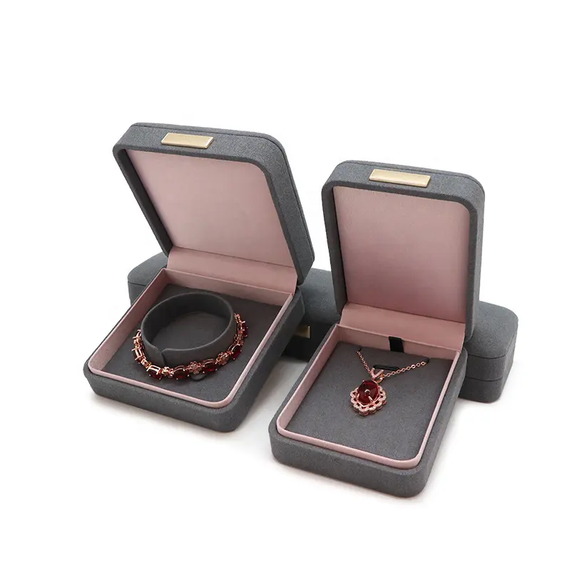 Factory In Stock Wholesale Ring Boxes Custom Fashionable Jewelry Set Jewelry Packaging