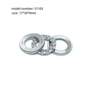 Washers One Direction <strong>Bearing</strong> 51103 Thrust Ball <strong>Bearing</strong> 51001 51102 51104 for Washing Machines - Product Image 2