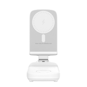 3 in 1 <strong>One</strong> 15W Smart Multifunctional Magnet Wireless Phone Mobile <strong>Charger</strong> Stand Receiver Wireless <strong>Charger</strong> for Android - Product Image 2