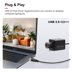 720P fotocamera 5600 H65 6mm CS messa a fuoco manuale 60 gradi USB Plug and Play videocamera videoconferenza in PVC per Android Linux Raspberry Pi - Product Image 5