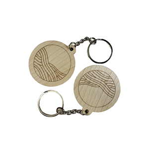 RFID NFC Wooden Keychain Mini Tag Waterproof ISO Model 13.56MHz Frequency NFC Chip for Membership <strong>Program</strong> - Product Image 3