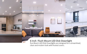 ETL 6 inç 15w yuvarlak LED Disk ışık yüzeye monte LED tavan armatürü - Product Image 3