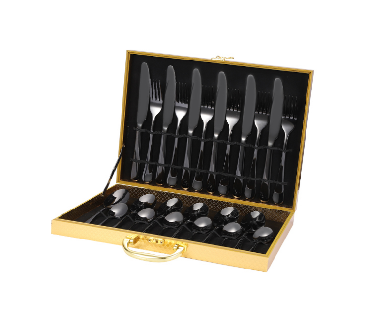 24PC negro conjunto